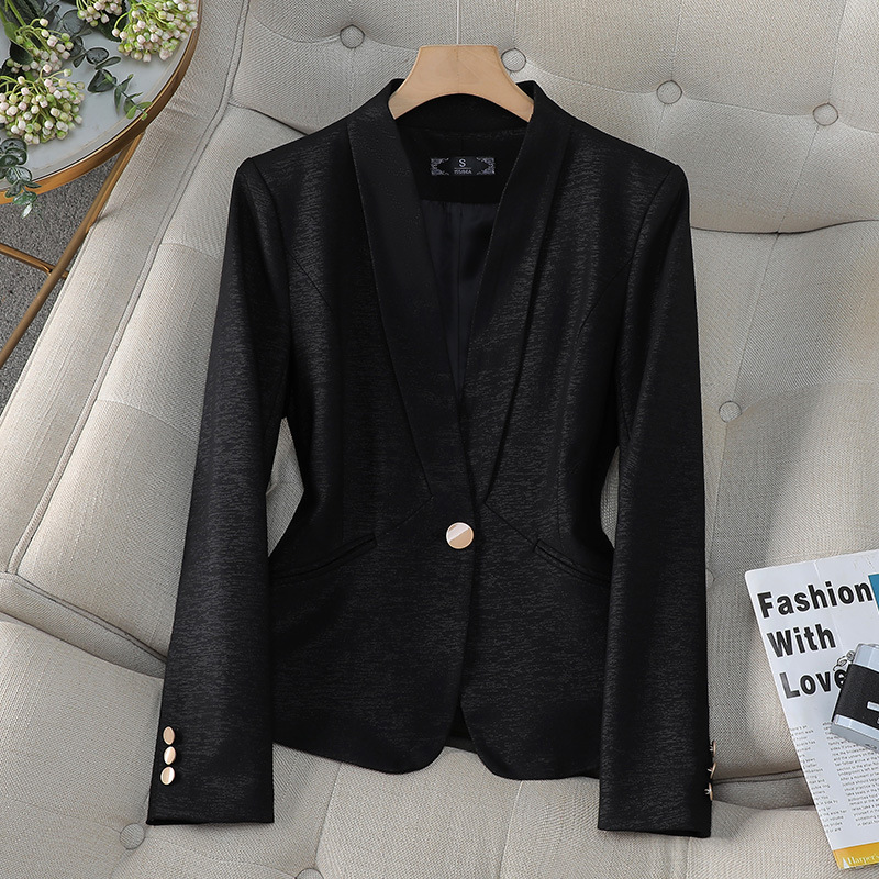 Formal Winter Wear Women Jacket - NewAutumn Donna Blazer Cappotto Manica lunga
