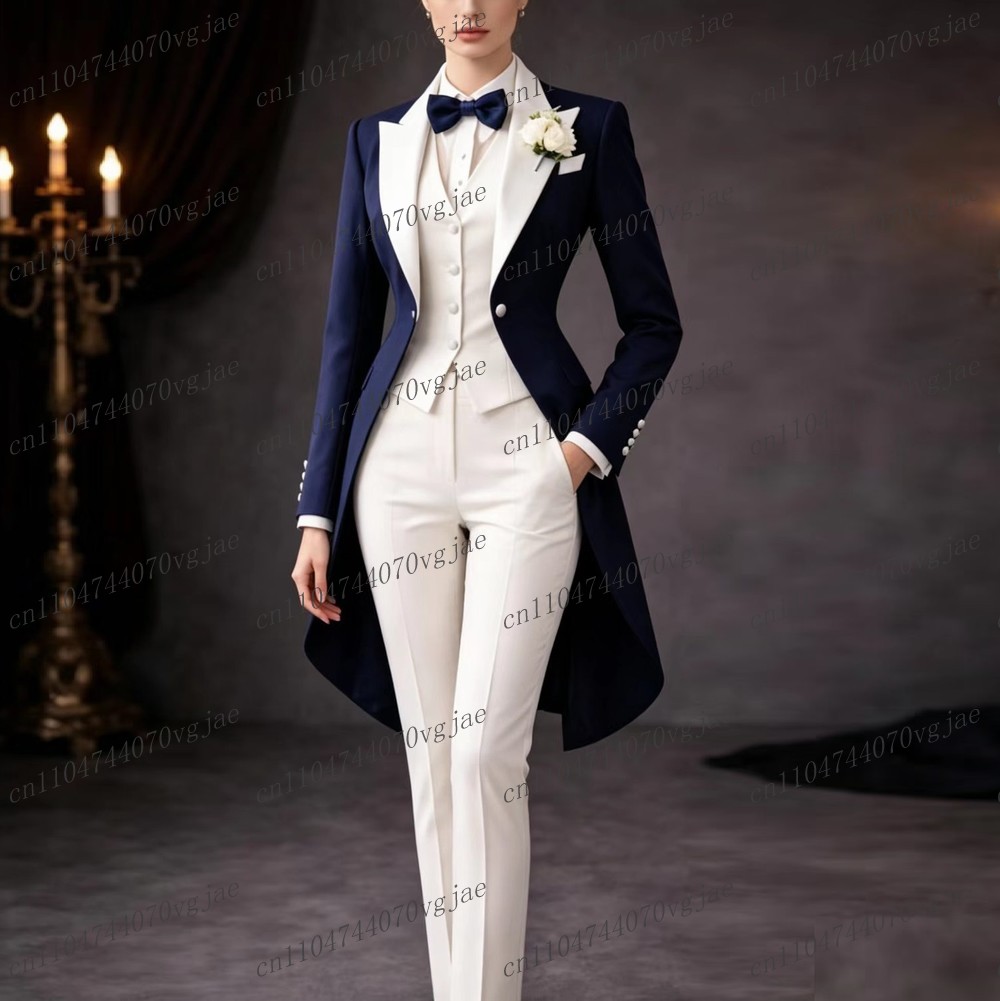 Woman Formal Wear - Completo da donna blu navy e