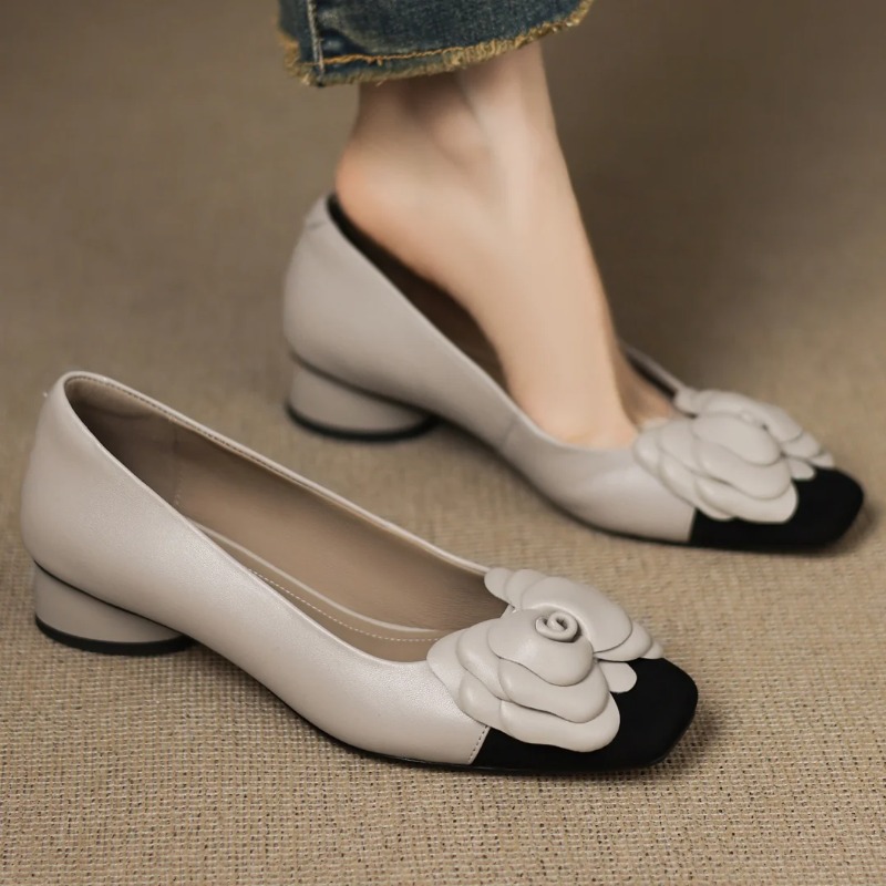 Women Formal Wear For Office - Taglie forti 34-41 décolleté slip-on patchwork