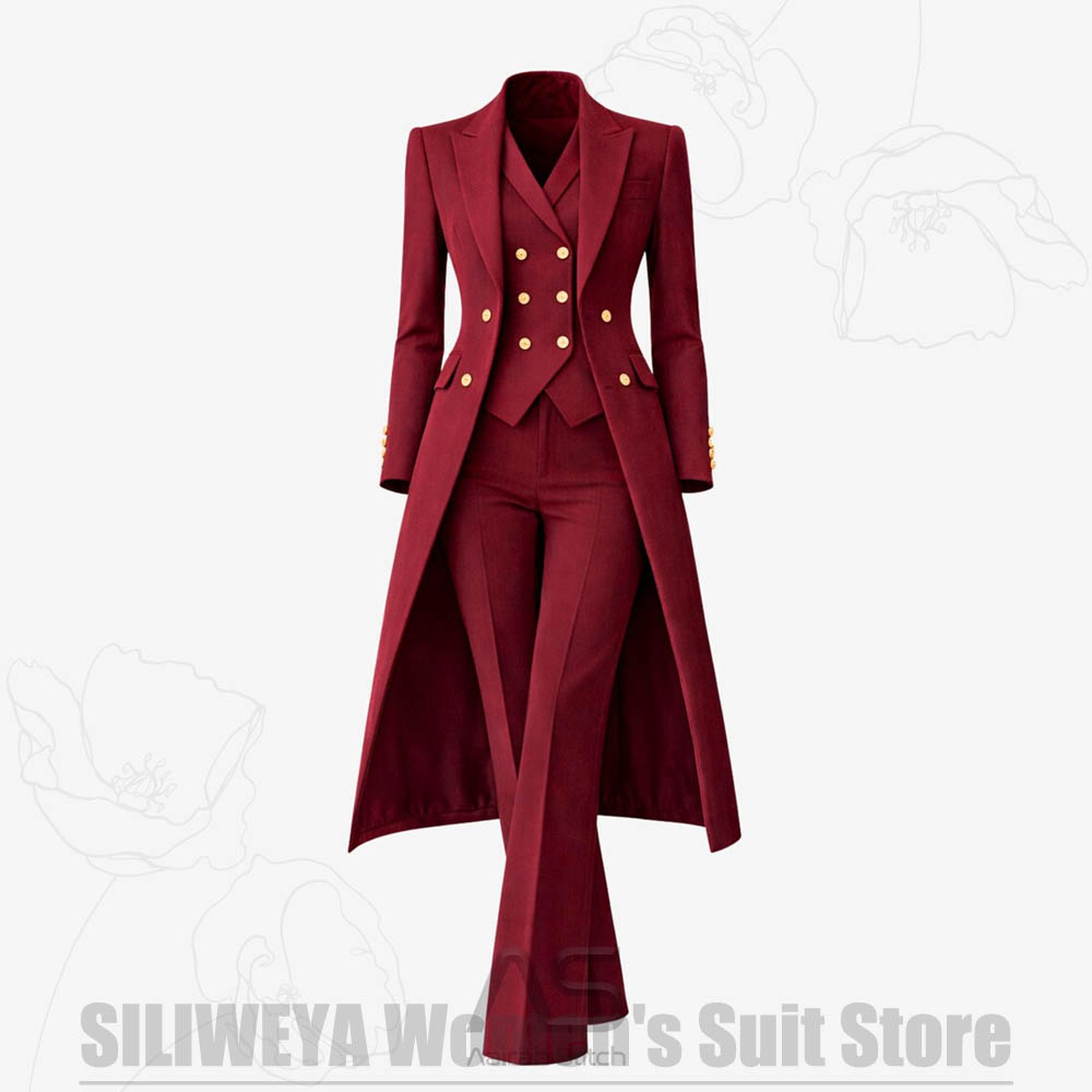 Women'S Formal Wear Wedding - Completo da Donna 3 Pezzi: Giacca
