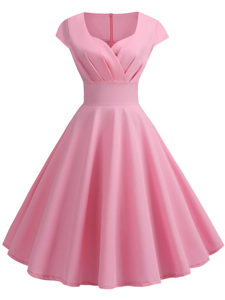 Women Formal Wear Zara - Abito estivo rosa da donna con