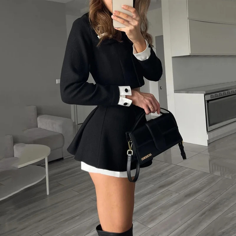 TARUXY Tweed Shorts gonna due  - Women Formal Wear For Summer recensione e prezzo