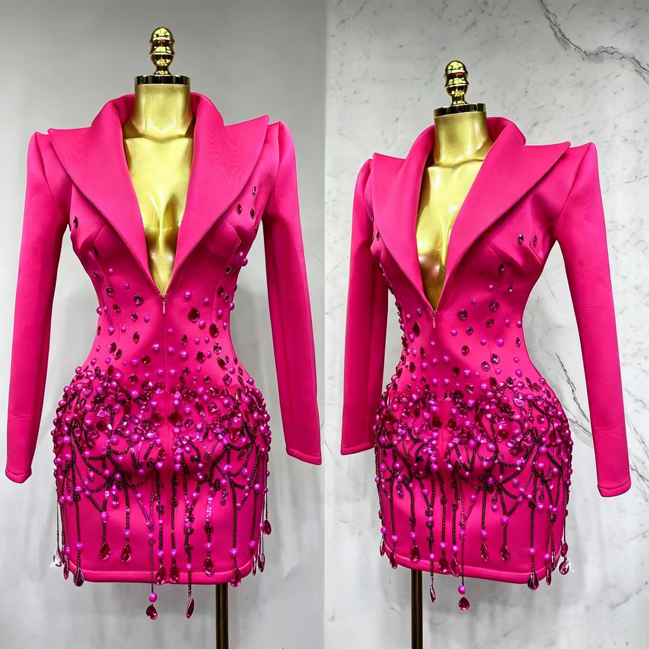 Abito Mini con Maniche Lunghe, - Women'S Formal Wear Wedding recensione e prezzo