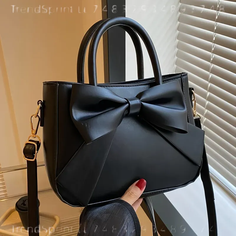 Elegante Borsa a Mano Nera con - Women'S Work Fashion recensione e prezzo