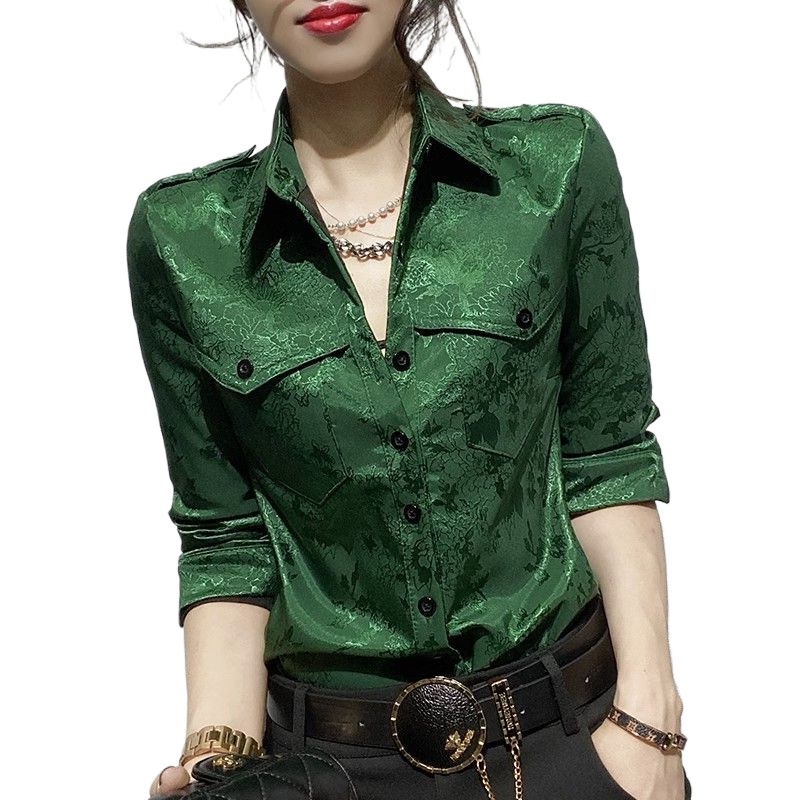 Top femminili primavera e autu - Women Formal Office Wear Tops recensione e prezzo