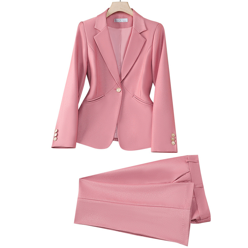 Completo da Donna Rosa Autunna - Formal Winter Wear Women Jacket recensione e prezzo