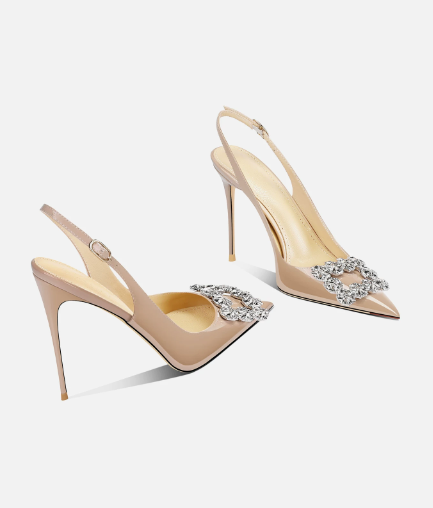 Sandali con tacco alto e fibbi - Women'S Work Fashion recensione e prezzo