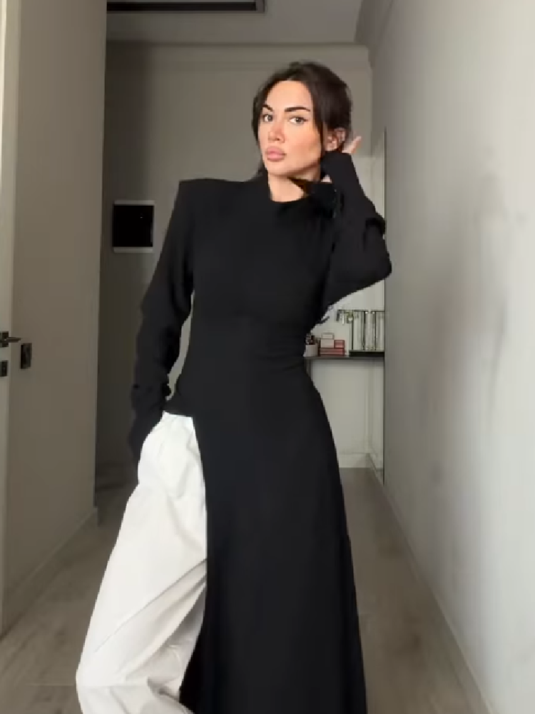 Abito lungo elegante da donna  - Women Formal Office Wear Tops recensione e prezzo