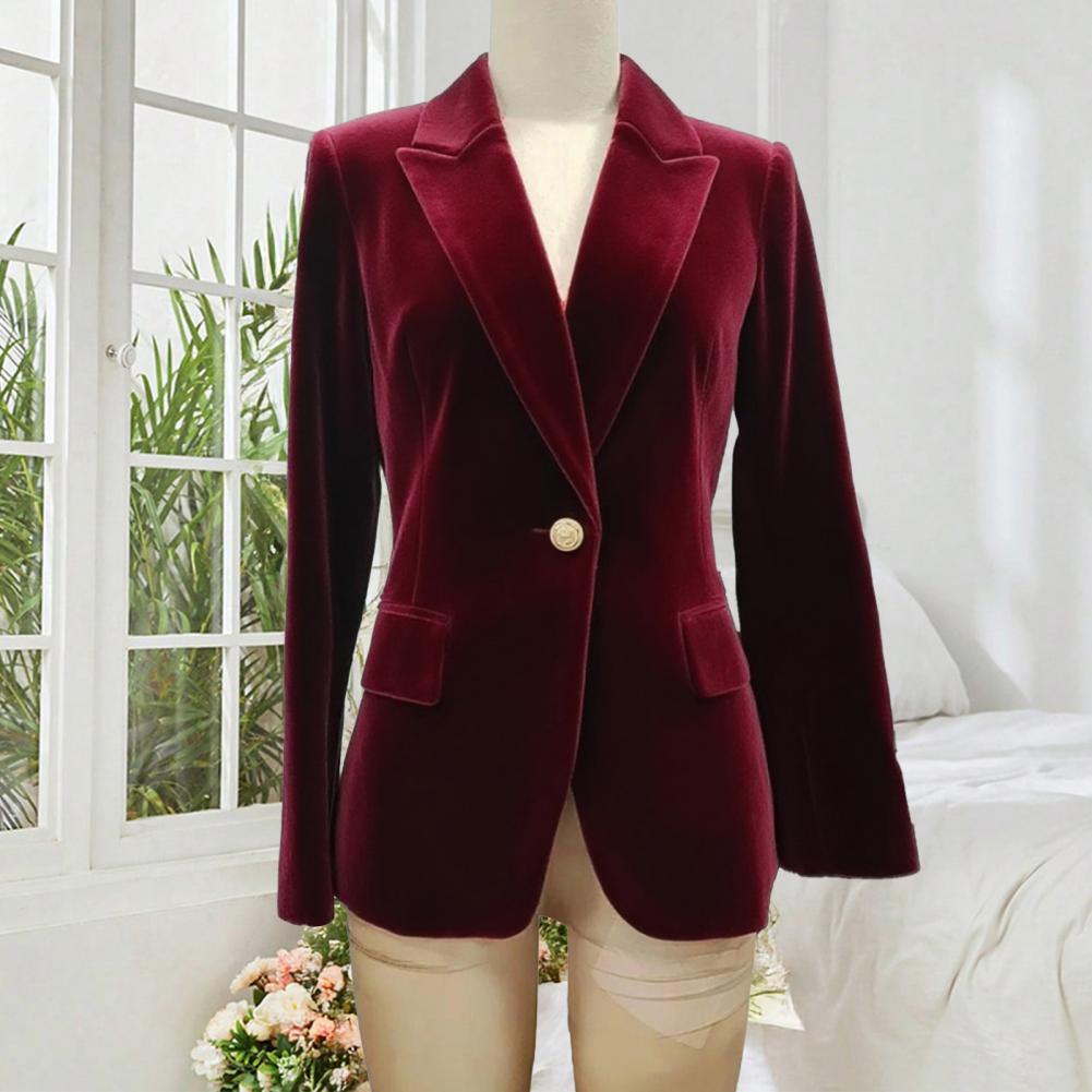 Blazer da donna in velluto tag - Women'S Formal Wear Tuxedo recensione e prezzo