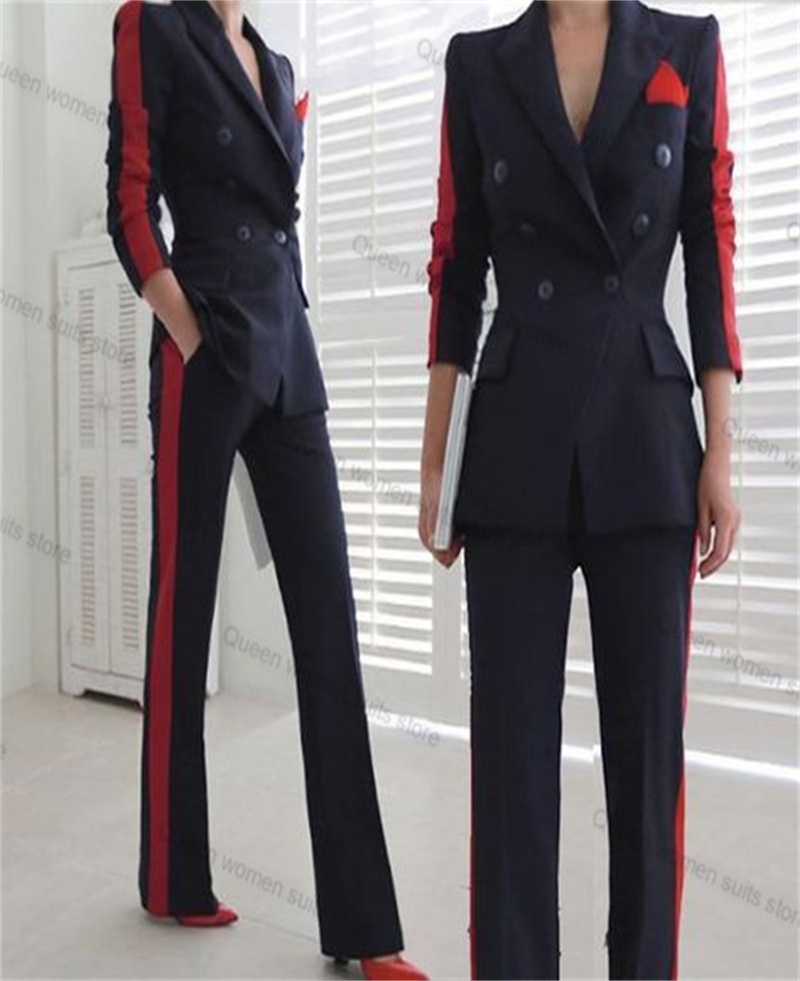 Rosso Nero Autunno Vestito Del - Women'S Formal Wear Tuxedo recensione e prezzo