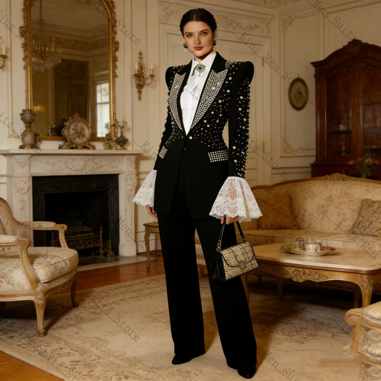 Completo da Donna Nero con Cri - Women'S Formal Wear Tuxedo recensione e prezzo