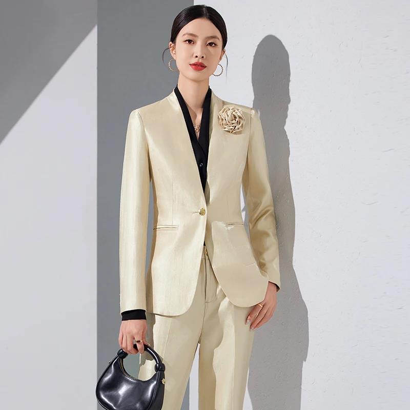 Blazer da donna Pantaloni Set  - Women Formal Office Wear Tops recensione e prezzo