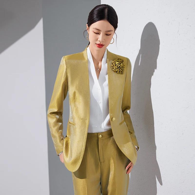 Blazer da donna Pantaloni Set  - Women Formal Office Wear Tops recensione e prezzo
