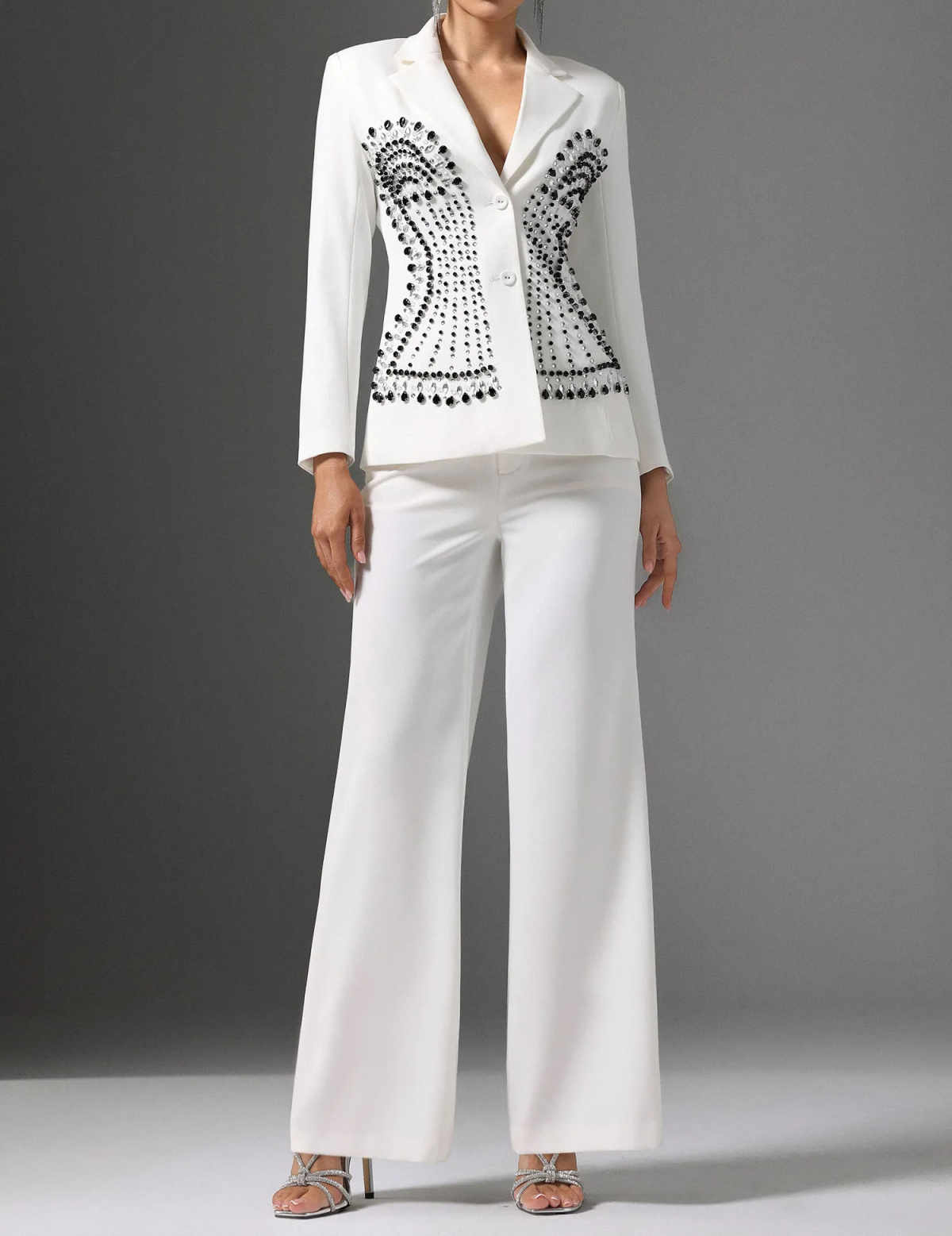 Abito Blazer Bianco da Donna P - Women Formal Wear Black And White recensione e prezzo