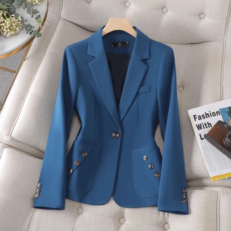 Blazer da donna primavera autu - Women Formal Wear Black And White recensione e prezzo