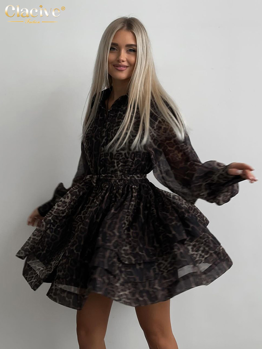 Clacive Moda Leopard Print Abi - Women Formal Wear Zara recensione e prezzo